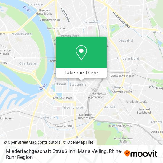 Miederfachgeschäft Strauß Inh. Maria Velling map