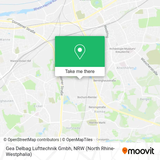 Карта Gea Delbag Lufttechnik Gmbh