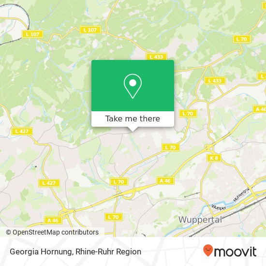 Карта Georgia Hornung