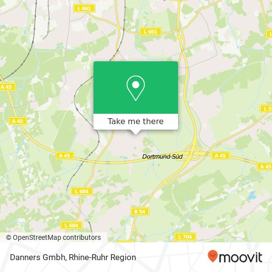 Danners Gmbh map