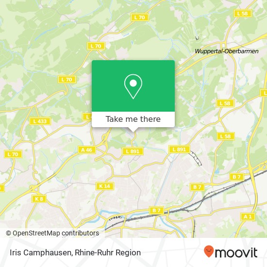 Карта Iris Camphausen