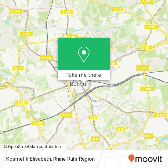 Kosmetik Elisabeth map