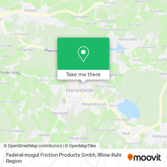 Federal-mogul Friction Products Gmbh map