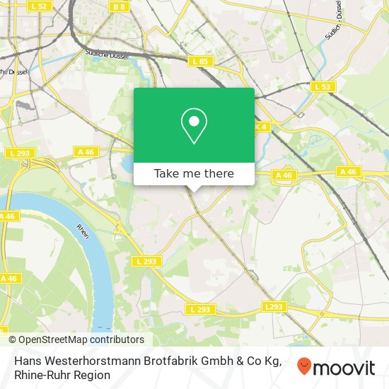 Hans Westerhorstmann Brotfabrik Gmbh & Co Kg map