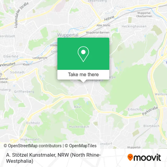 Карта A. Stötzel Kunstmaler