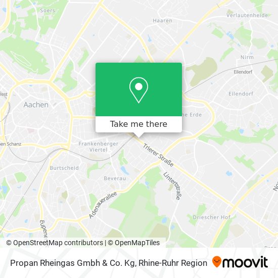 Propan Rheingas Gmbh & Co. Kg map