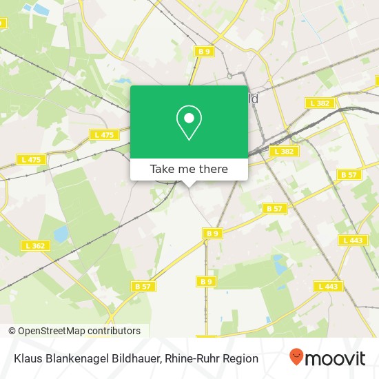 Klaus Blankenagel Bildhauer map