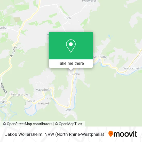 Карта Jakob Wollersheim