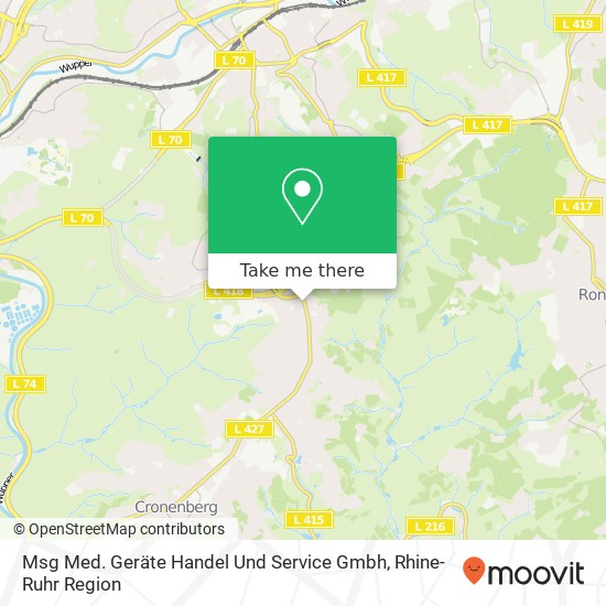 Msg Med. Geräte Handel Und Service Gmbh map