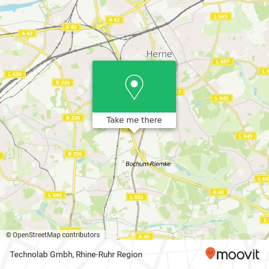 Technolab Gmbh map