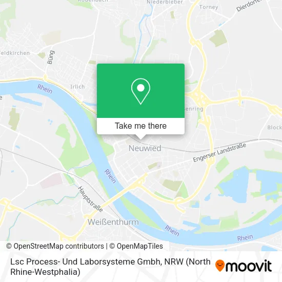 Карта Lsc Process- Und Laborsysteme Gmbh