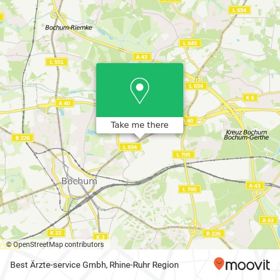 Карта Best Ärzte-service Gmbh