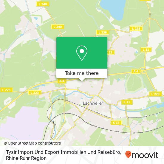 Tysir Import Und Export Immobilien Und Reisebüro map