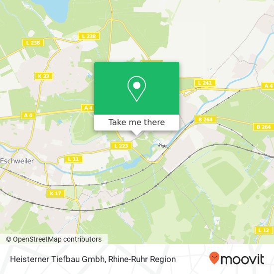 Heisterner Tiefbau Gmbh map