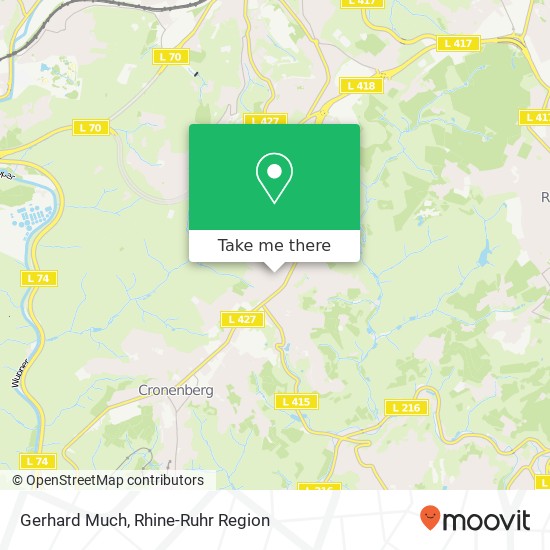 Карта Gerhard Much