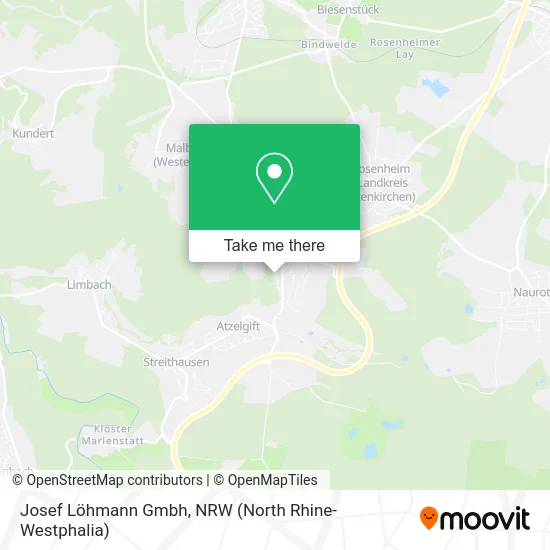 Josef Löhmann Gmbh map