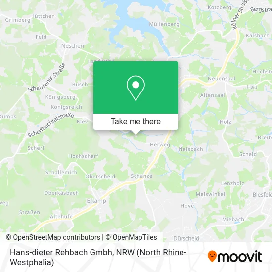 Hans-dieter Rehbach Gmbh map