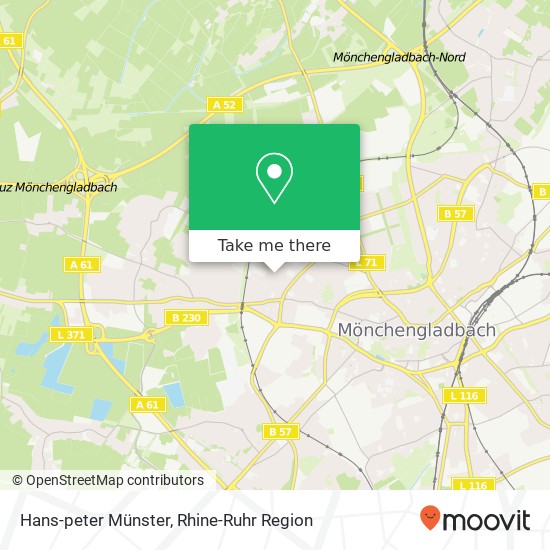 Hans-peter Münster map