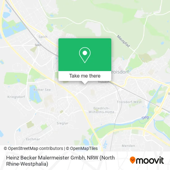 Карта Heinz Becker Malermeister Gmbh