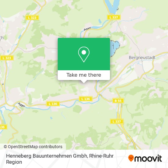 Henneberg Bauunternehmen Gmbh map