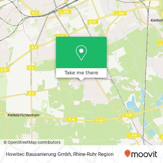 Howitec Bausanierung Gmbh map