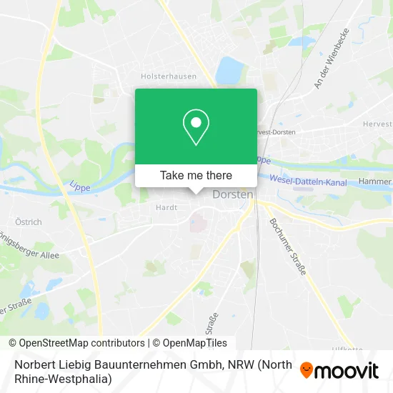 Карта Norbert Liebig Bauunternehmen Gmbh