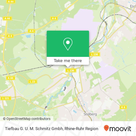 Tiefbau G. U. M. Schmitz Gmbh map