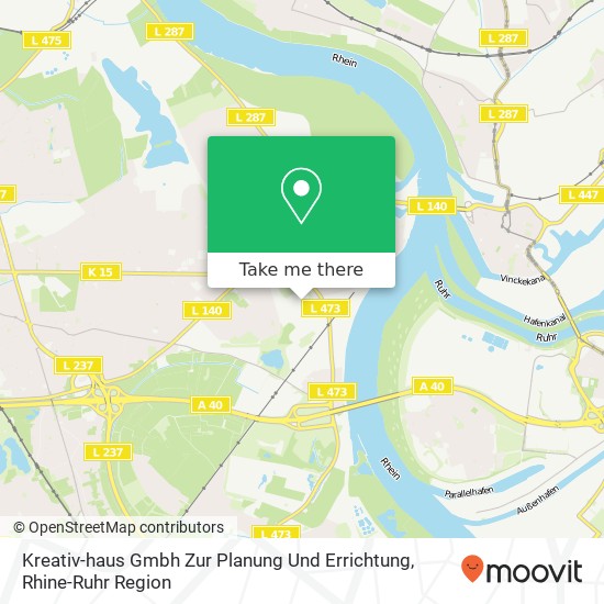 Kreativ-haus Gmbh Zur Planung Und Errichtung map