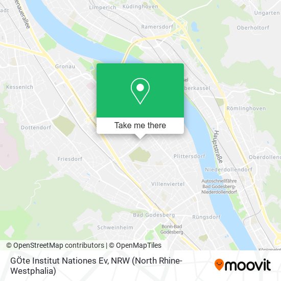 GÖte Institut Nationes Ev map