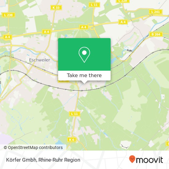 Карта Körfer Gmbh