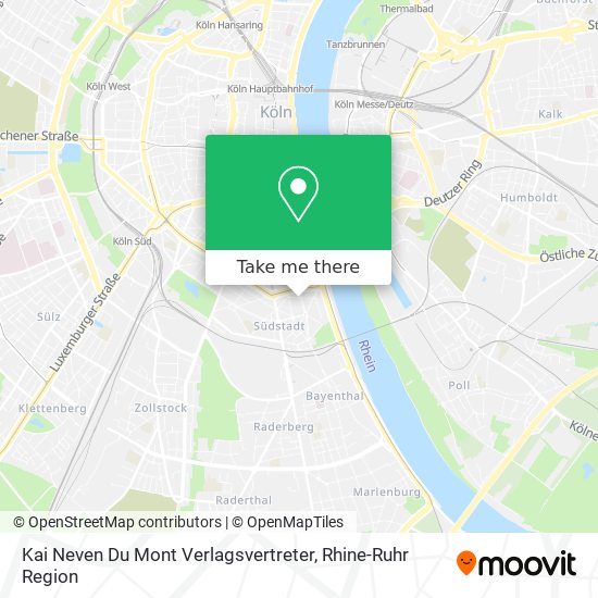 Kai Neven Du Mont Verlagsvertreter map