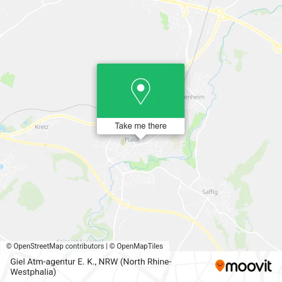 Карта Giel Atm-agentur E. K.