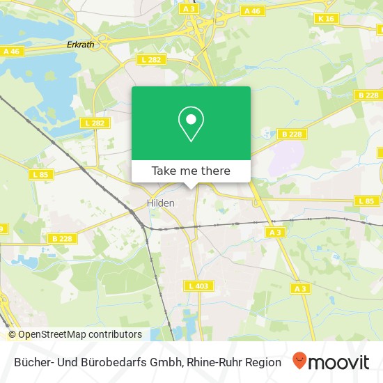 Bücher- Und Bürobedarfs Gmbh map