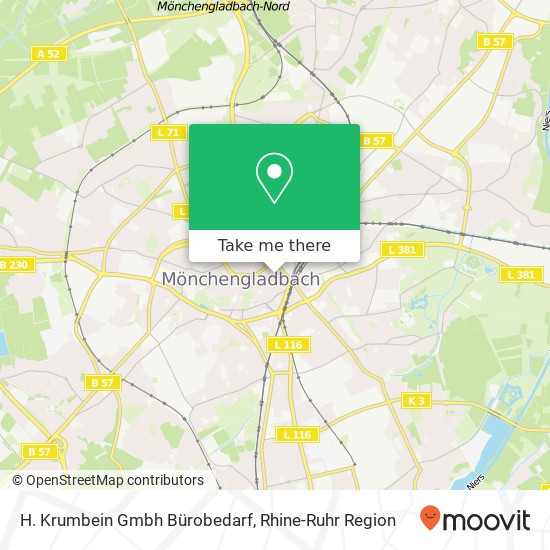 H. Krumbein Gmbh Bürobedarf map