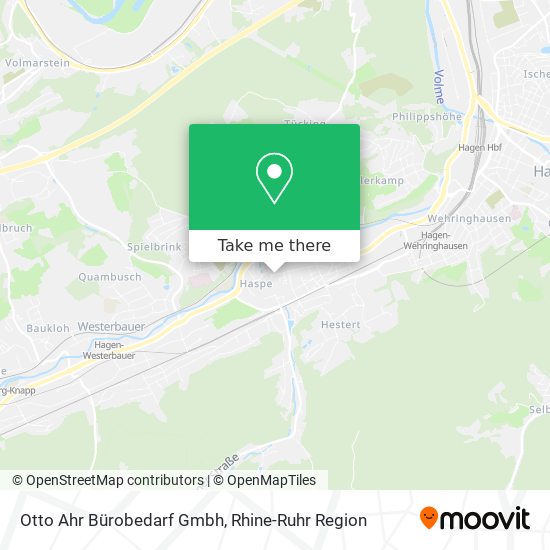Otto Ahr Bürobedarf Gmbh map