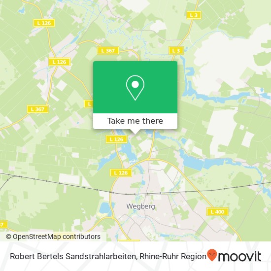 Robert Bertels Sandstrahlarbeiten map