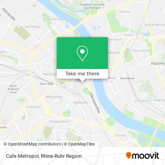 Cafe Metropol map