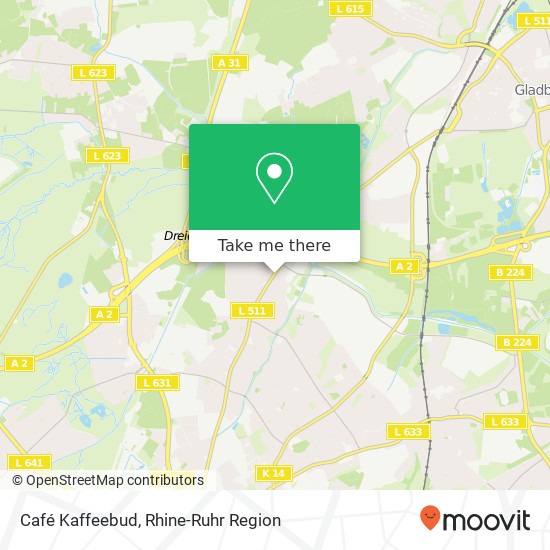 Café Kaffeebud map