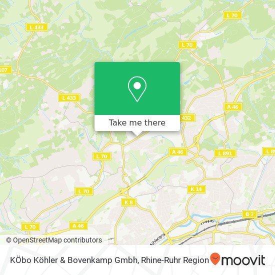 KÖbo Köhler & Bovenkamp Gmbh map