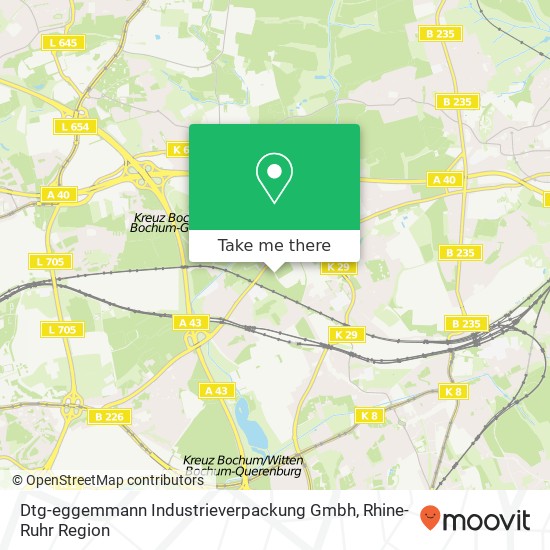 Карта Dtg-eggemmann Industrieverpackung Gmbh