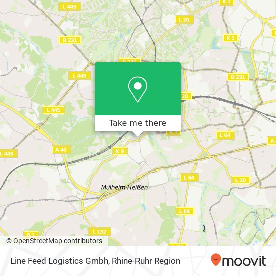 Карта Line Feed Logistics Gmbh