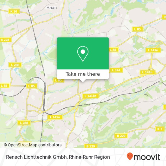 Rensch Lichttechnik Gmbh map