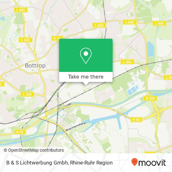 B & S Lichtwerbung Gmbh map