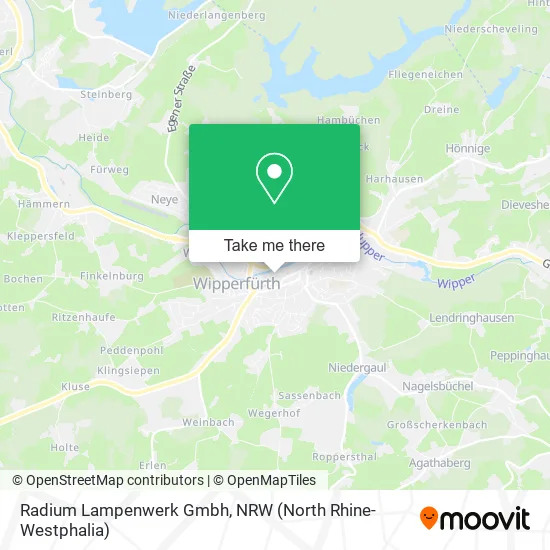Radium Lampenwerk Gmbh map