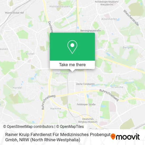 Rainer Kruip Fahrdienst Für Medizinisches Probengut Gmbh map