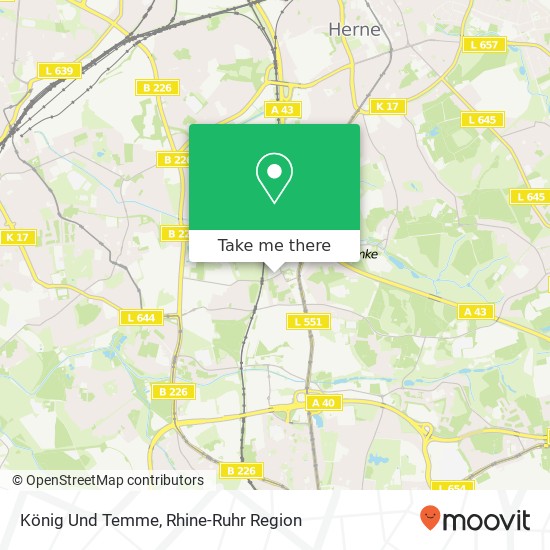 König Und Temme map