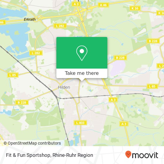 Fit & Fun Sportshop map