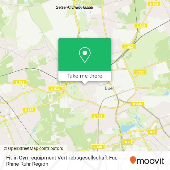 Fit-in Gym-equipment Vertriebsgesellschaft Für map