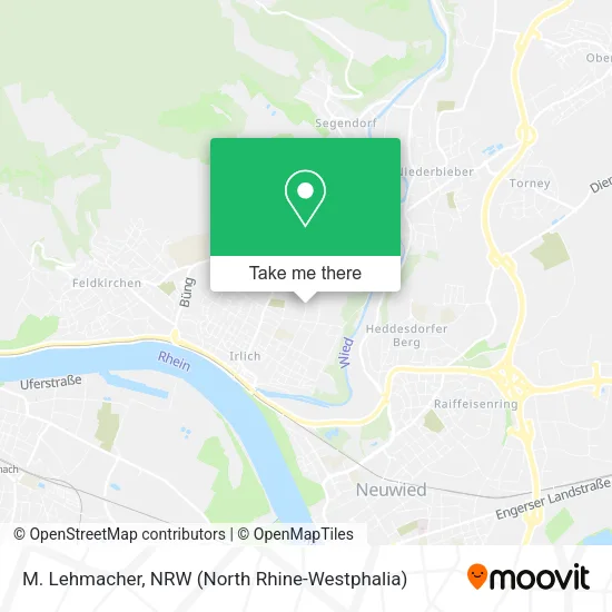 Карта M. Lehmacher