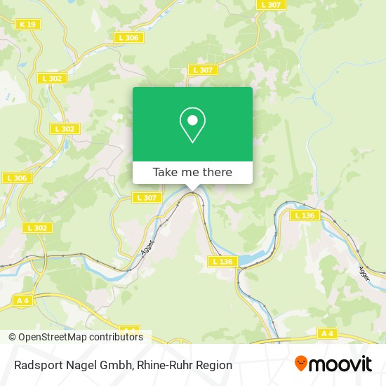 Radsport Nagel Gmbh map